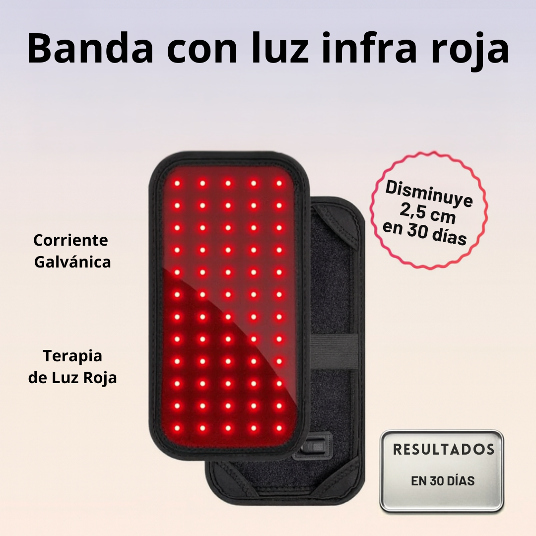 Banda Infra Roja Para Brazos. Tus brazos delgados y firmes!