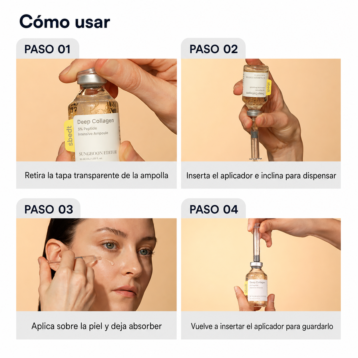 Sérum Facial Colágeno. El Complemento Perfecto Para Revital Eyes!