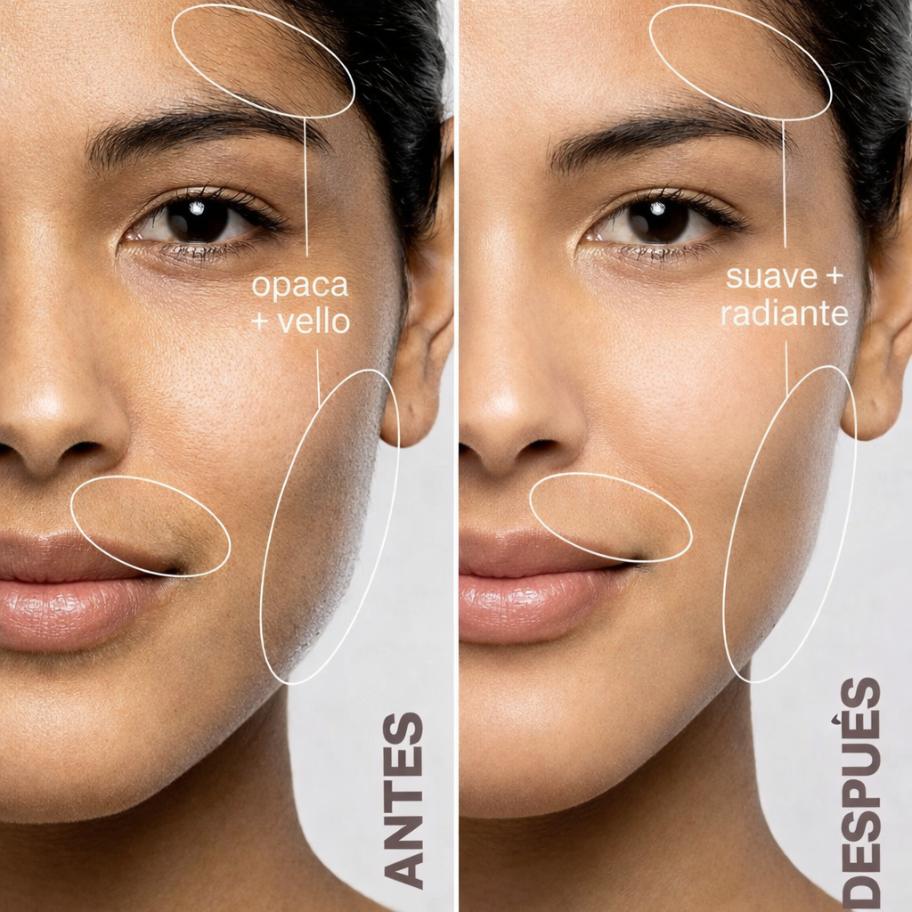 Sonic Dermaplaning | Elimina el vello facial y exfolia con un mismo producto!