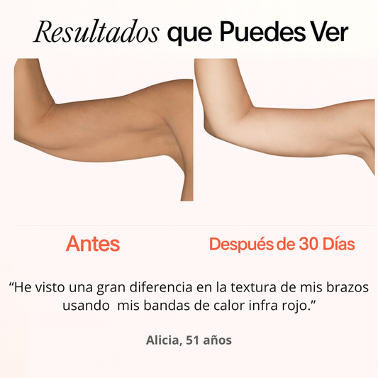 Banda Infra Roja Para Brazos. Tus brazos delgados y firmes!