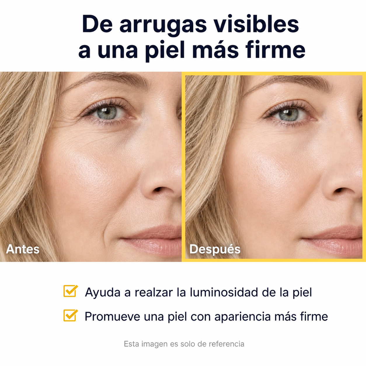 Sérum Facial Colágeno. El Complemento Perfecto Para Revital Eyes!