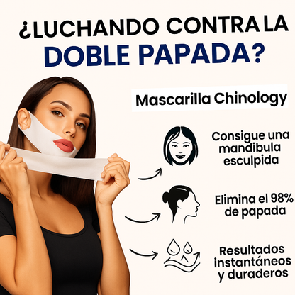 Mascarilla Anti Papada | Elimina y reduce grasa bajo el mentón