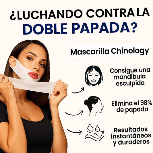 Mascarilla Anti Papada | Elimina y reduce grasa bajo el mentón
